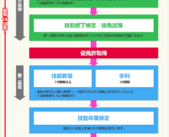 運転免許証取得までの流れ