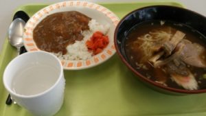府中運転免許試験場内の食堂メニュー